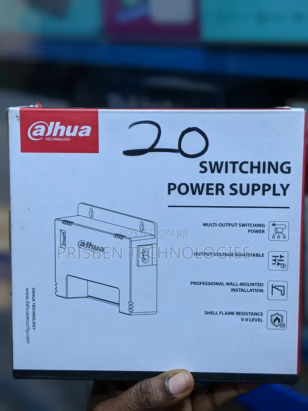 Dahua 20-Way Power Supply - 1