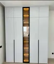 Latmus Furniture Wardrobe Closet Mai Kofofi 4 Da Fitilar LED - 1