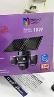 UBOX Pro 12MP 3-Lens Kamara ta CCTV mai Amfani da Rana - 3