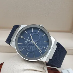 Salvatore Ferragamo Rubber Strap Watch