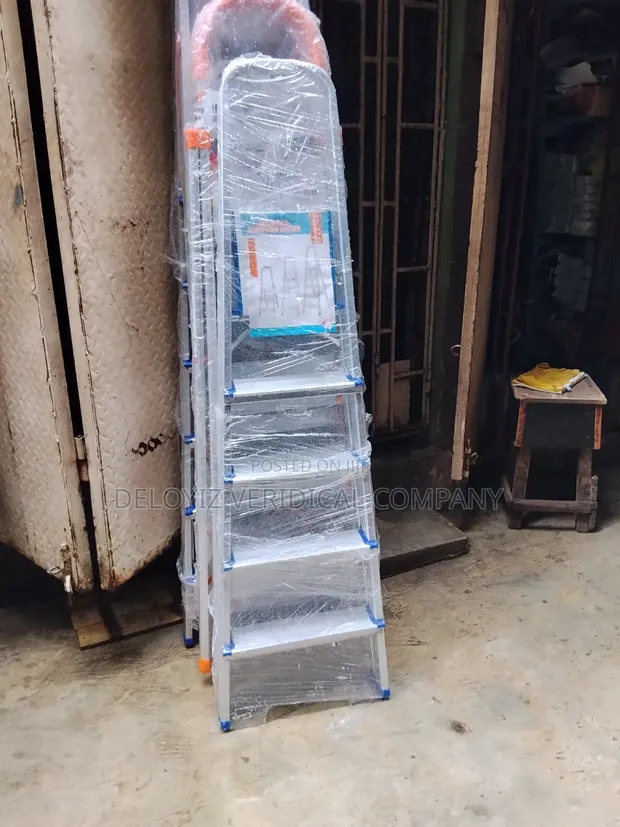Upstrong Aluminium A-Frame Ladder (5m) - 1