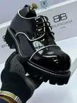 Takalman Balenciaga Na Maza Na Fatawar Baki Da Farar Dinki - Da Akwati - 1