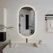 80cm x 60cm Mirror Mai Sensor da Hasken LED - 2