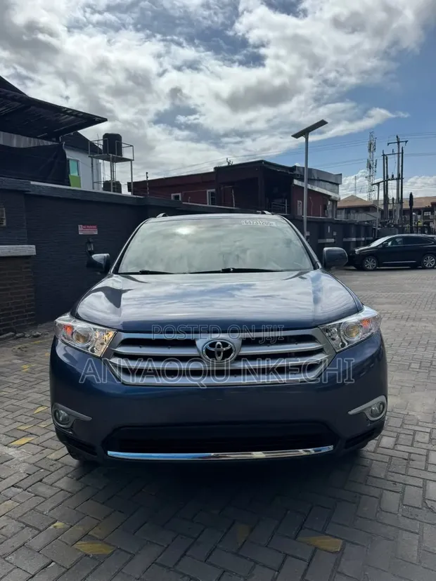 Toyota Highlander Limited 2012 Blue - 1