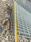 Hot-Dip Galvanized Steel Grating - 3ft x 18ft - 1