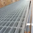Hot-Dip Galvanized Steel Grating - 3ft x 18ft - 3