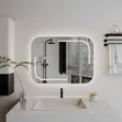 Rectangular LED Bathroom Vanity Mirror - 2