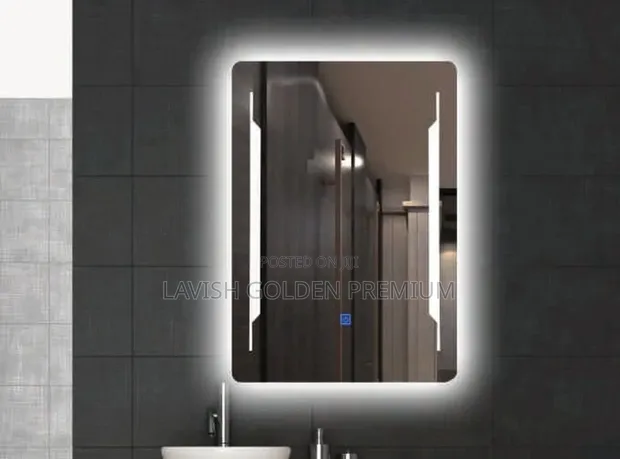Frameless Smart LED Bathroom Mirror - 1