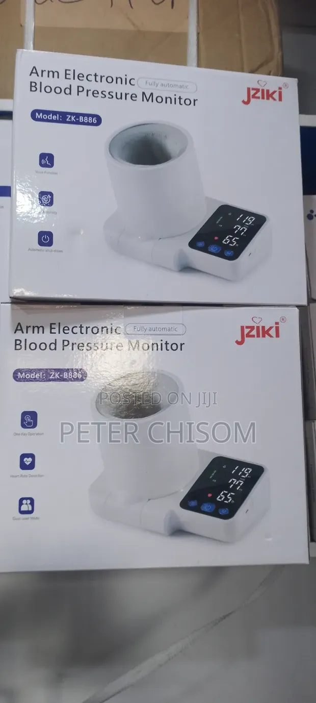 Arm Electronic Blood Pressure Monitor - 1