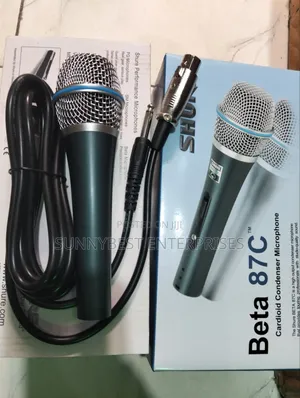 Shure Beta 87C Cardioid Condenser Microphone