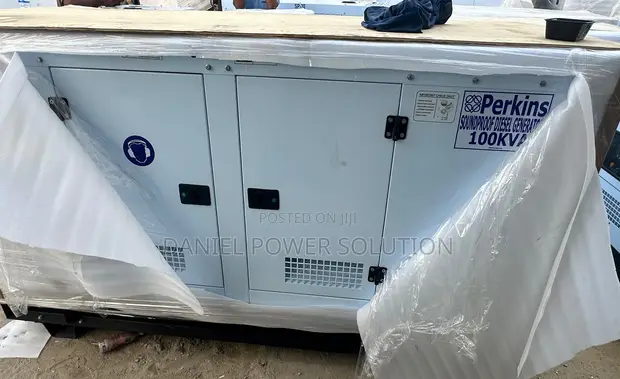 Brand New Perkins 100kVA Soundproof Diesel Generator - 1