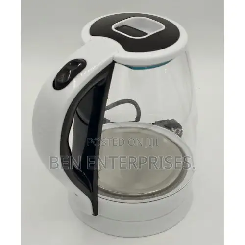 Norseag 1.8L Kettle na Wuta mai Hasken LED Shuɗi - Fari - 1