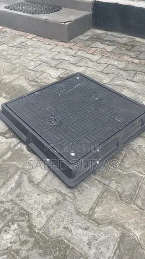 FRP Manhole Cover - 60x60cm, C250 Mai nauyi