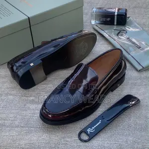 Richwanaz Premium Men's Patent Leather Loafers
