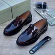Richwanaz Premium Men's Patent Leather Loafers - 2