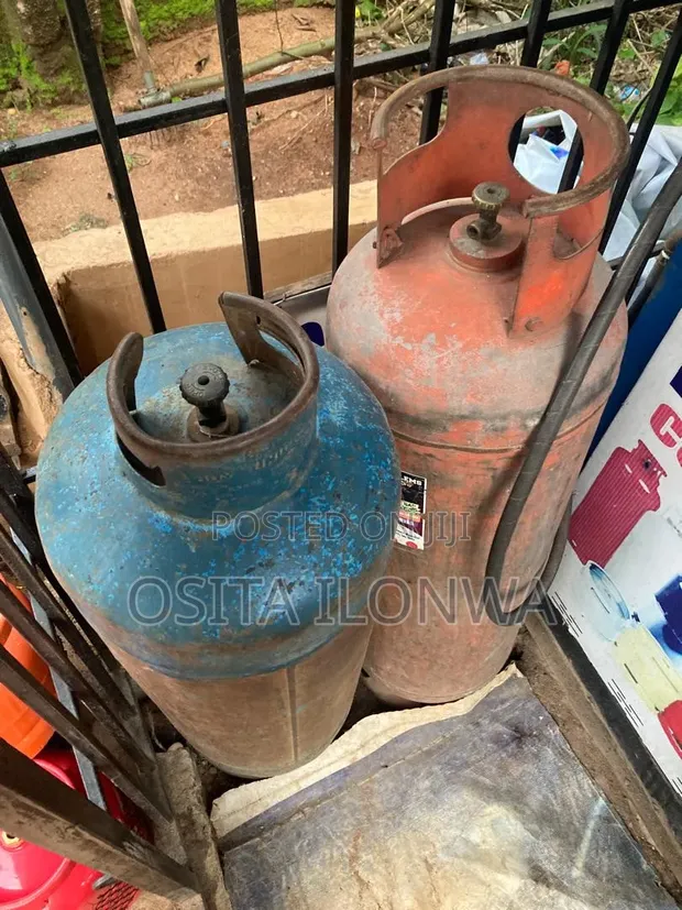Two 50kg Cooking Gas Cylinders - 1
