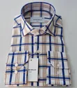 Okoli Brand Cotton Dress Shirts - Mai Launuka Daban-daban, Dogon Hannu - 1