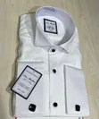 Okoli Brand Cotton Dress Shirts - Mai Launuka Daban-daban, Dogon Hannu - 5