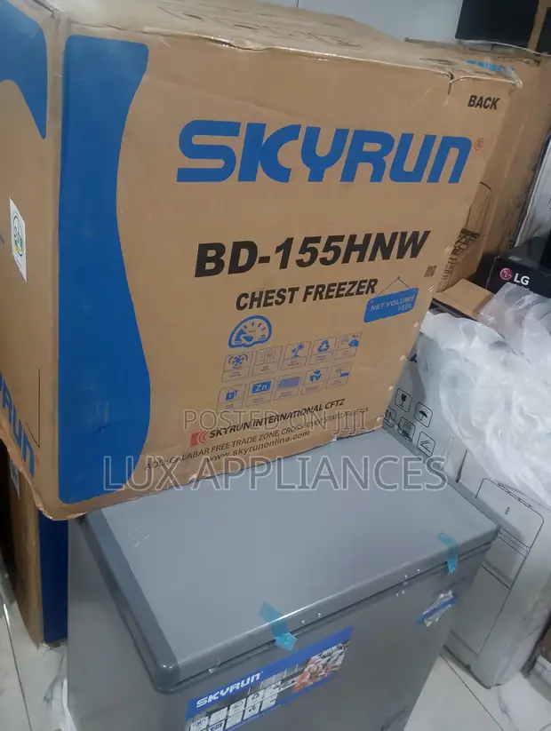 Skyrun 155L Chest Freezer - Brand New - 1