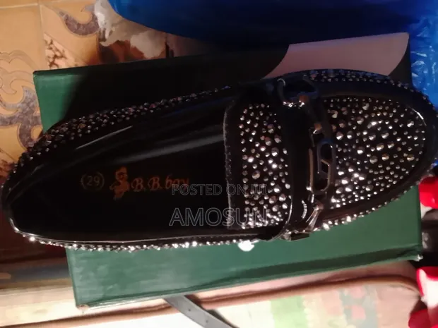 Children's Black Fashion Sneakers Size 30-35 - 1