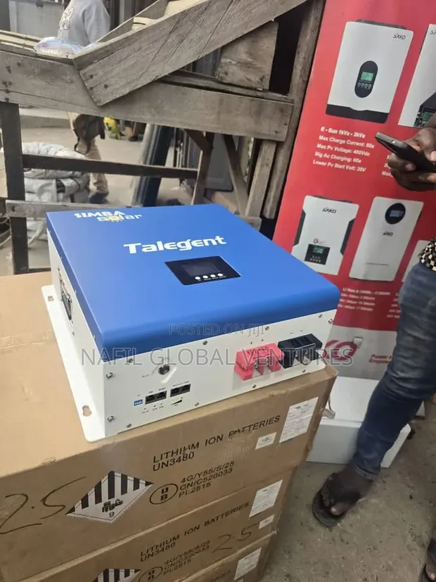 Simba Solar Talegent Lithium Battery 24V 100Ah - 1
