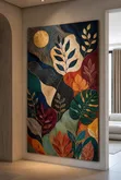Watercolor Plant Canvas Wall Art - 2