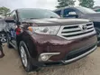 2013 Toyota Highlander Burgundy - 1
