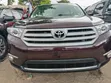 2013 Toyota Highlander Burgundy - 3