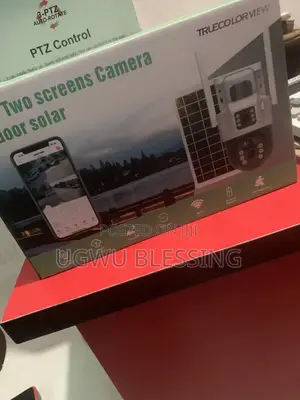 V380 Pro 4G Solar PTZ Security Camera - 8MP Ultra HD Dual Lens