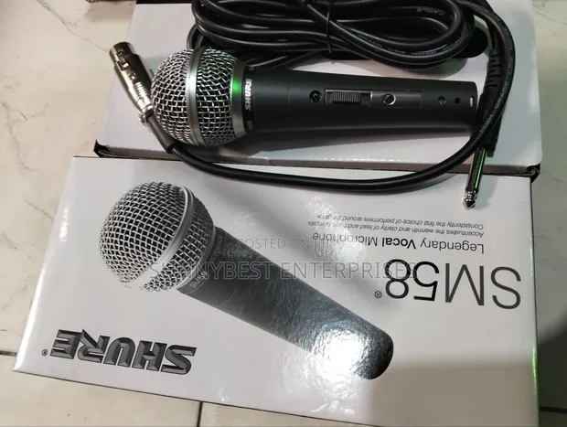 Shure SM58 Legendary Vocal Wired Microphone - 1