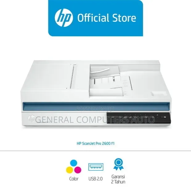 HP Scanjet Pro 2600f1 Scanner - 1