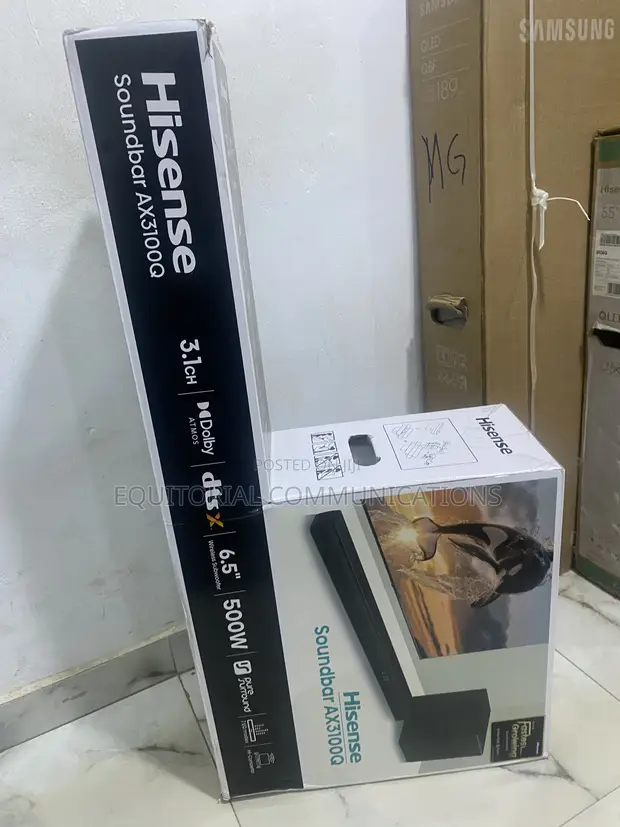 Hisense 500W AX3100Q Audio System Mai Ƙarfin Bass - 1