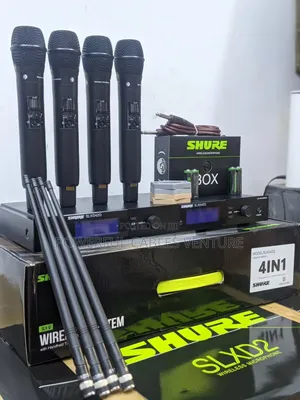 Shure SLXD42Q 4-in-1 Wireless Microphone Set (Jabu)