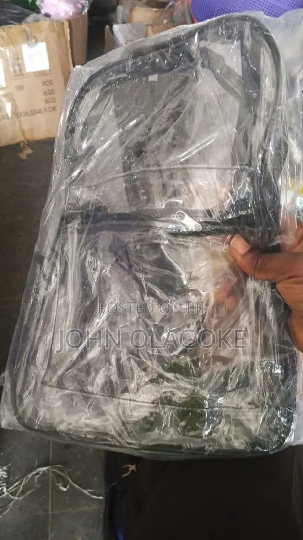 Transparent School Backpack - 1