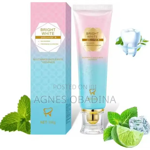 Bright Smile Niacinamide Toothpaste - Intensive Whitening & Gum Care - 1