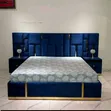Vintage Home Interiors 6x6 Bedframe with Bedsides - 1