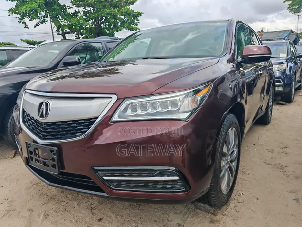 Acura MDX 2016 Burgundy - Cikakken Zabi - 1