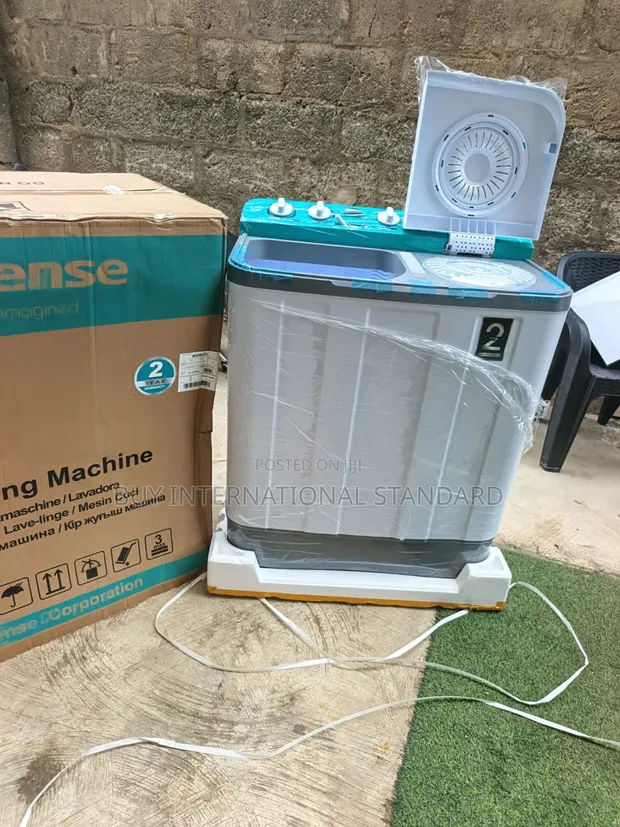 Hisense 11KG Twin Compartment Washing Machine - 1