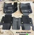 Acura MDX Baki Biyu Layer Mat (Sabon Hannu) - 2