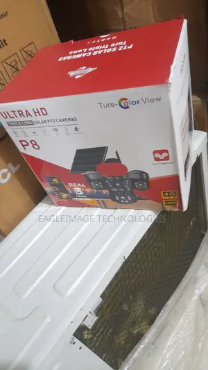 P9 Triple Lens PTZ Solar Camera - Outdoor Security