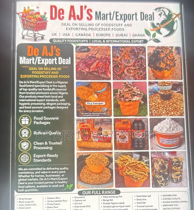 Processed Food Export Standard - 1