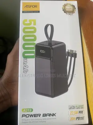 ASPOR 50000mAh Babban Power Bank