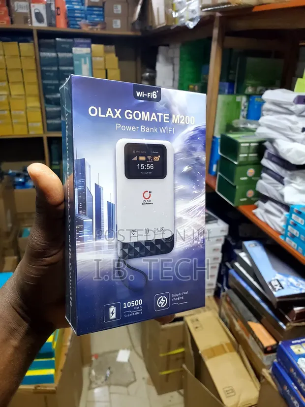 Olax M200 4G WiFi6 Power Bank 10500mAh - 1