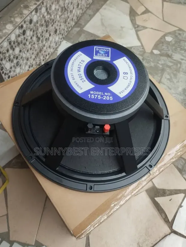 15-Inch Naked Speaker Single Magnet - 1