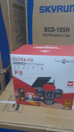 Ultra HD P9 Solar PTZ Camera for Outdoor Security