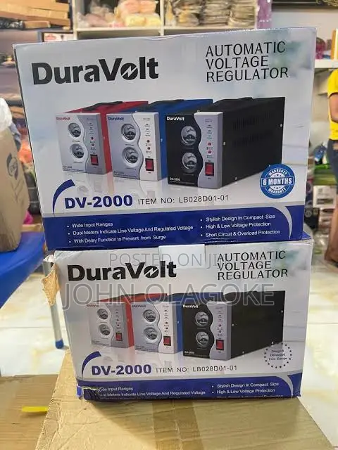 Duravolt 2000V AVR Voltage Stabilizer - 1