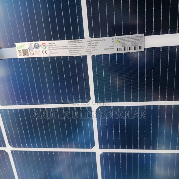 600W Jinko Solar Panel Mono - 1