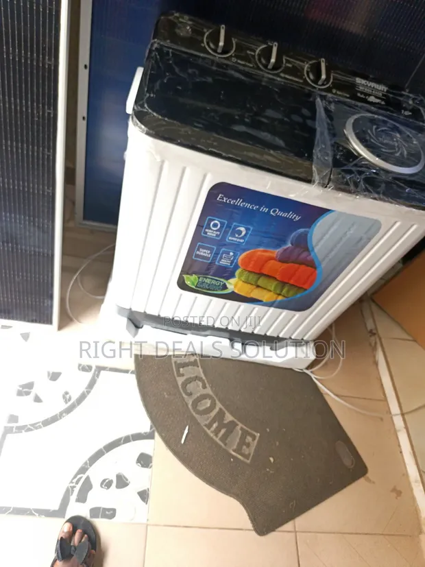 7KG Skyrun Semi-Auto Twin Washer - 1