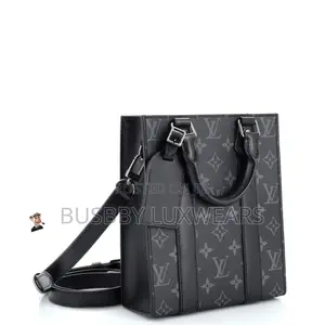 Louis Vuitton Sac Plat Mini - Monogram Eclipse Canvas Bag