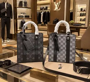 Louis Vuitton Sac Plat Mini - Monogram Eclipse Canvas Bag